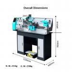 Máy tiện để bàn chính xác cao (High Precision Metal Working Bench Lathe)