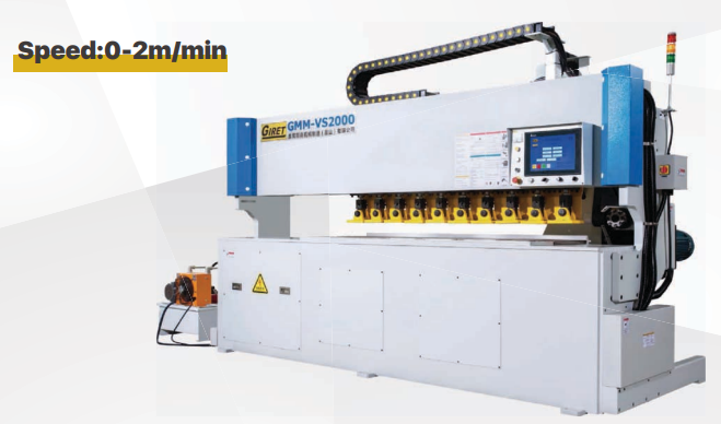 Ảnh GMM-VS GMM-XS máy vát mép CNC đa chức năng nhiều góc