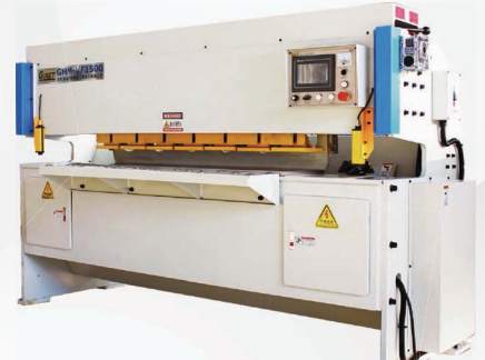 Ảnh GMM-VF1500U máy vát mép tấm CNC dao dưới